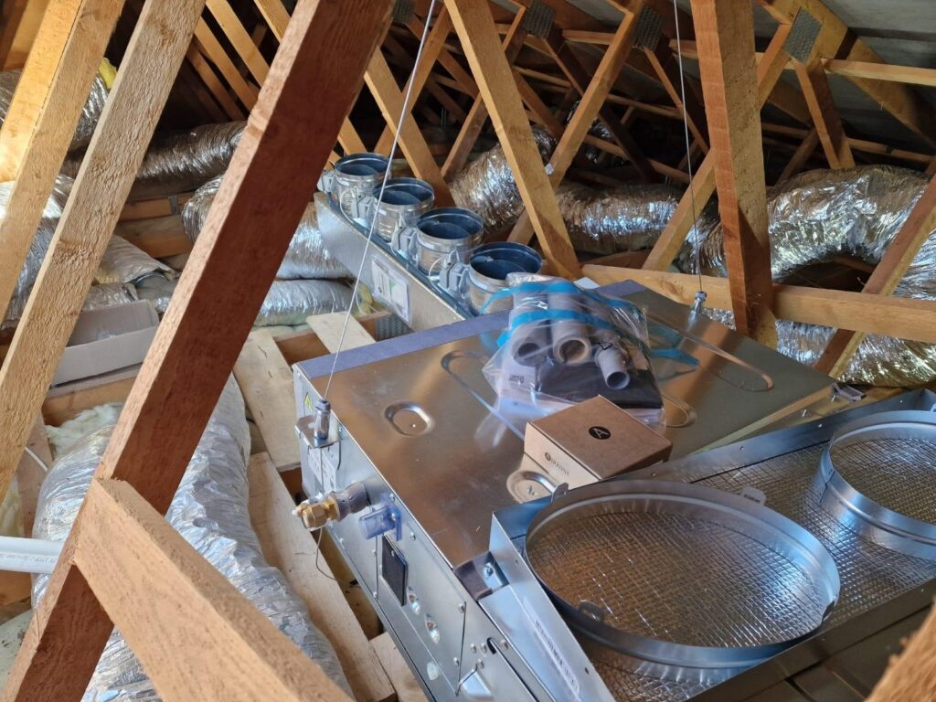 Installation gainable daikin en combles