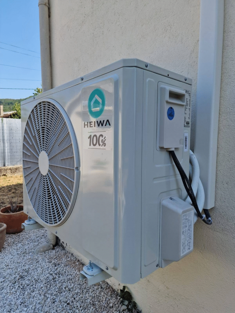 Climatiseur HEIWA 100% installé à Lavelanet (09)